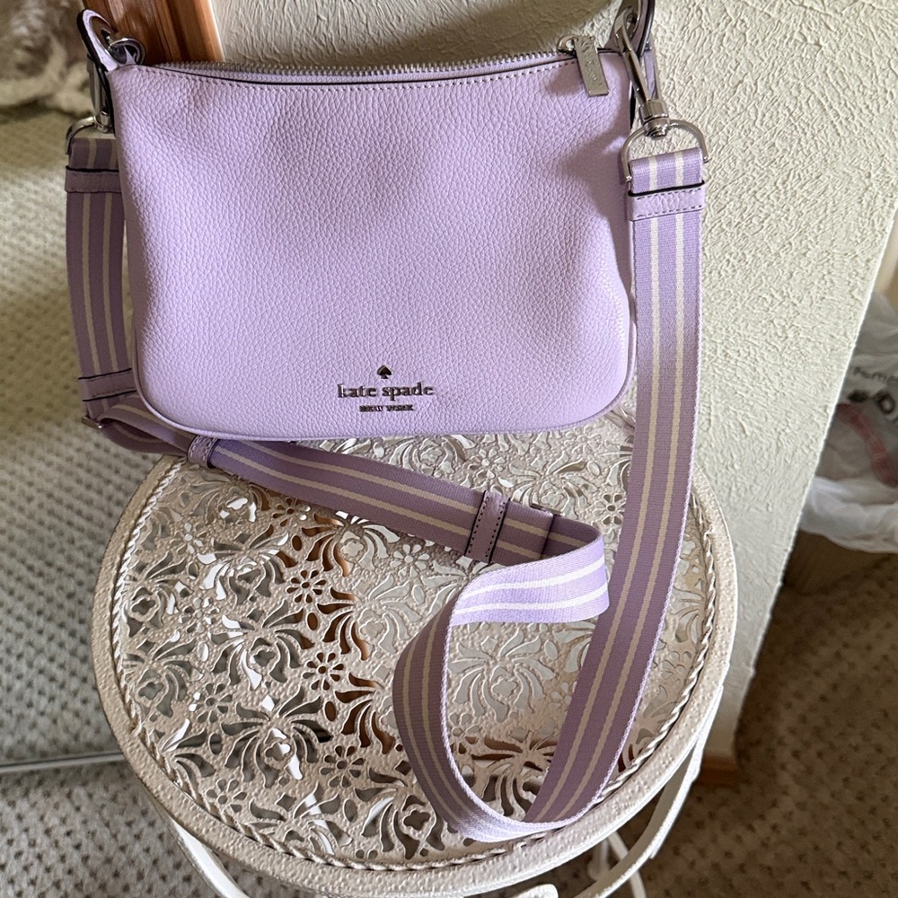 Kate Spade Rosie Medium Crossbody Lilac Bag Like New